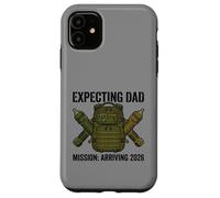 Expecting Dad 2026 Fatherhood Mission Military Coque pour iPhone 11
