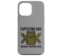 Expecting Dad 2026 Fatherhood Mission Military Coque pour iPhone 13 Pro Max