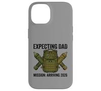 Expecting Dad 2026 Fatherhood Mission Military Coque pour iPhone 14