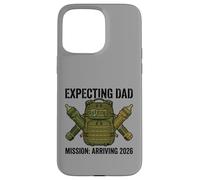 Expecting Dad 2026 Fatherhood Mission Military Coque pour iPhone 15 Pro Max