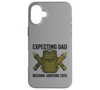 Expecting Dad 2026 Fatherhood Mission Military Coque pour iPhone 16 Plus