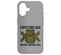 Expecting Dad 2026 Fatherhood Mission Military Coque pour iPhone 17