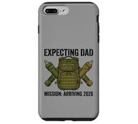 Expecting Dad 2026 Fatherhood Mission Military Coque pour iPhone 7 Plus/8 Plus