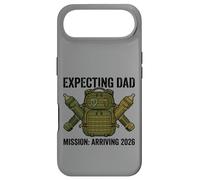 Expecting Dad 2026 Fatherhood Mission Military Coque pour iPhone Air