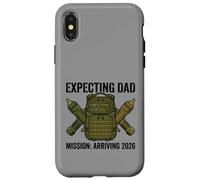 Expecting Dad 2026 Fatherhood Mission Military Coque pour iPhone X/XS