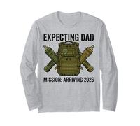 Expecting Dad 2026 Fatherhood Mission Military Manche Longue