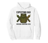 Expecting Dad 2026 Fatherhood Mission Military Sweat à Capuche