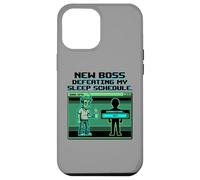 Expecting Dad Gamer New Boss Sleep Schedule Coque pour iPhone 12 Pro Max