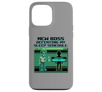 Expecting Dad Gamer New Boss Sleep Schedule Coque pour iPhone 13 Pro Max