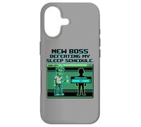 Expecting Dad Gamer New Boss Sleep Schedule Coque pour iPhone 17