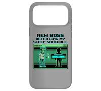 Expecting Dad Gamer New Boss Sleep Schedule Coque pour iPhone 17 Pro Max