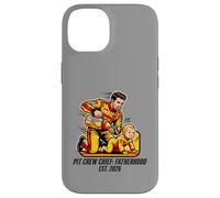 Expecting Dad Pit Crew Chief Fatherhood 2026 Race Coque pour iPhone 14