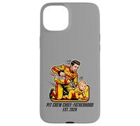 Expecting Dad Pit Crew Chief Fatherhood 2026 Race Coque pour iPhone 15 Plus