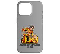 Expecting Dad Pit Crew Chief Fatherhood 2026 Race Coque pour iPhone 16 Pro