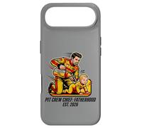 Expecting Dad Pit Crew Chief Fatherhood 2026 Race Coque pour iPhone Air