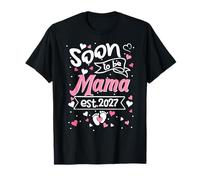Expecting Mom Soon to Be Mama est 2027 Enceinte Mère T-Shirt