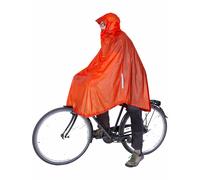 Exped - Poncho de randonnée et de vélo ultra-léger - Bike + Hike Poncho Ul Dark Lava - Rouge Rouge