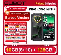 [Expédié depuis la Pologne] Cubot KingKong Mini 4 6GB+128GB Mini Smartphone Robuste 4,7 Pouces Écran 90Hz 4700mAh NFC 48MP Android 15 6GB+128GB Grey