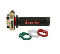 Expédition Gratuite Accélérateur DOMINO XM2 Doré Avec Poignées Pour Moto Pièces