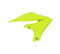 Expédition Gratuite Aletines De Radiateur POLISPORT YZ450F 18-19 Jaune Néon Pour