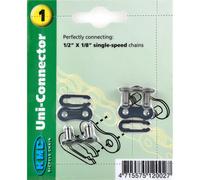 Expédition Gratuite Attache Chaîne KMC 1V (9,4Mm) (Blister 2Uds) Pour Vélo