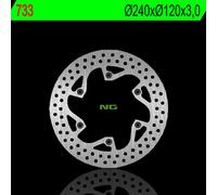 Expédition Gratuite Disque De Frein NG BRAKES Rond Fixe Pour Moto Pièces