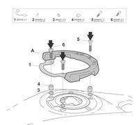 Expédition Gratuite Fixation Shad Click System Pour Moto Pièces Accessoires