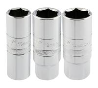 Expédition Gratuite Jeu De 3 Verres Pour Bougies 1/2'' Draper Pour Moto Pièces