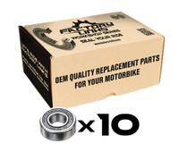 Expédition Gratuite Pack De Roulements FACTORY LINKS-6200 2RS (X10) Pour Moto