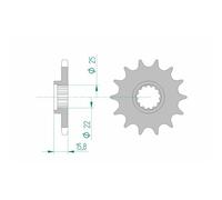 Expédition Gratuite Pignon Afam Acier Standard 24508-Pas 525 Pour Moto Pièces