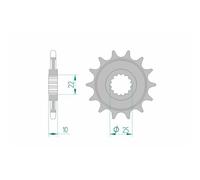 Expédition Gratuite Pignon Afam Acier Standard 94312-PAS 520 Pour Moto Pièces