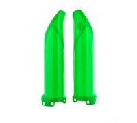 Expédition Gratuite Protecteur De Fourche Polisport, Vert Lime Pour Moto Pièces