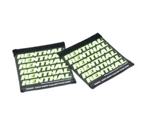 Expédition Gratuite Protecteurs Renthal Clean Grips-Noir/Vert/Blanc Pour Moto