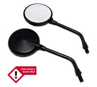 Expédition Gratuite Rétroviseur De Guidon HIGHSIDER Smart Mini-Noir Pour Moto