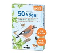 Expédition Nature - 50 oiseaux indigènes | Cartes des oiseaux | Avec des questions passionnantes