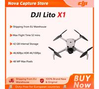 【Expédition UE】DJI Lito X1 Drone pliable léger 4K avec détection d'obstacles, ActiveTrack, capteur 1/1.3 pouces, transmission 15 km pour débutants C0 DJI Lito X1
