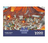 Expédition Volcan Lave Champ Puzzle en Bois Imperméable Puzzles De 1000 Pièces pour Adultes Cadeaux Amusant Jeux Éducatifs