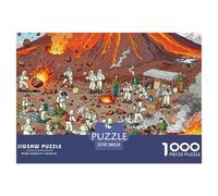Expédition Volcan Lave Champ Puzzle en Bois Imperméable Puzzles De 1000 Pièces pour Adultes Cadeaux Impossible De Décoration pour La Maison