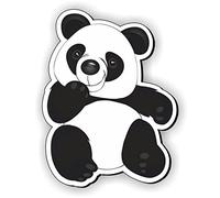 Expelia Sticker sculpté Panda modèle 2 adapté pour voiture moto camping-car PC