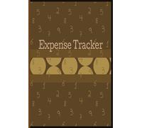 Expense Tracker Logbook: Budget Planner & Money Management Notebook | 110 Pages, 6.14 x 9.21 in | Personal Finance Organizer for Tracking Income, Expenses & Savings