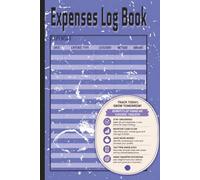 Expenses Log Book: Simple Daily Expense Tracker for Logging Personal Finance, Small Business, Side Hustle & Tax Records. For Book Keeping. 6"x9" simple design. 100 pages.