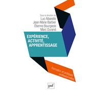 Expérience, activité, apprentissage