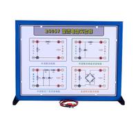Expérience de circuit redresseur avec filtre à condensateur intégré pour l'éducation physique Ponts redresseurs à fluctuation complète