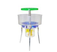 Expérience De Conversion D'énergie Hydroélectrique Modèle Roue Eau Turbine