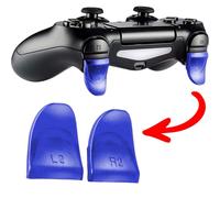 Expérience de jeu améliorée grâce à des poignées étendues et des prolongateurs de manette doux au toucher pour une prise en main et une