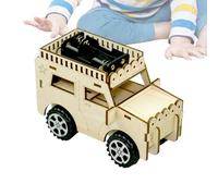 Expérience de science de la voiture | Projets Building Toys | Projets de science des jouets d'apprentissage en bois, artisanat en sciences de l'éducation, kit d'ingénierie des activités de l'artisanat