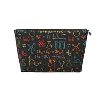 Expérience d'équation de Chimie pédagogique, Trousse de Toilette Trousse de Maquillage Sac à cosmétiques Trousse de Toilette de Voyage Portable