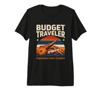 Expérience du Voyageur à Petit Budget sur Le Confort T-Shirt Haut de Gamme