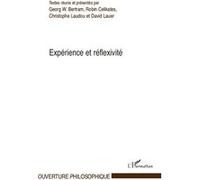 Expérience et réflexivité - Christophe Laudou - L'harmattan - broché - Livre