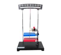 Expérience physique pour la force de terrain sur le courant avec construction en métal assurant des résultats sûrs et un assemblage facile Appareil d'enseignement physique pour démontrer la force sur